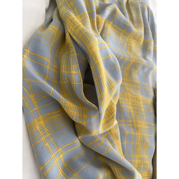 Anthropologie Blue and Yellow Maxi Dress - Picture 6 of 9